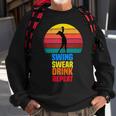 Swing Swear Drink Repeat Funny Golfer Golf Lovers Quote Golf Funny Gifts Sweatshirt Gifts for Old Men