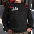 Tata Definition Funny Cool Sweatshirt Gifts for Old Men