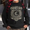 Team Crawford Lifetime Member Vintage Crawford Family Sweatshirt Gifts for Old Men