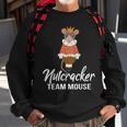 Team Mouse Nutcracker Christmas Dance Soldier Sweatshirt Gifts for Old Men