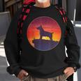 Teddy Roosevelt Terrier Dog Sunset Sweatshirt Gifts for Old Men