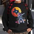 Texas 1965 Houston City Space Dabbing Astronaut Sweatshirt Gifts for Old Men