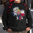 Texas Dabbing Cowgirl Texan Sweatshirt Gifts for Old Men