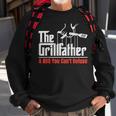 The Grillfather A Bbq You Cant Refuse - Funny Dad Bbq Sweatshirt Gifts for Old Men
