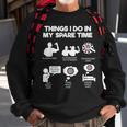 Things I Do In My Spare Time Darts Darts Funny Gifts Sweatshirt Gifts for Old Men