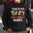 This Is My Hawaiian Tropical Luau Summer Party Hawaii Sweatshirt Gifts for Old Men