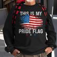 This Is My Pride Flag Patriotic Usa 4Th Of July American Sweatshirt Gifts for Old Men