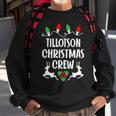 Tillotson Name Gift Christmas Crew Tillotson Sweatshirt Gifts for Old Men