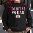 Tourist Squad Camera Girl Souvenir Vacation Travel Retro Sweatshirt Gifts for Old Men