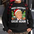 Trump Make Christmas Great Again Ugly Christmas Sweaters Sweatshirt Gifts for Old Men