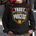 Trust The Process Motivational Quote Gym Workout Graphic Sweatshirt Gifts for Old Men