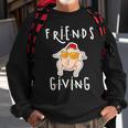 Turkey Friends Giving Happy Friendsgiving Thanksgiving Sweatshirt Gifts for Old Men