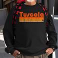 Tuscola Illinois Retro 80S Style Sweatshirt Gifts for Old Men