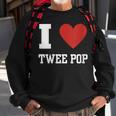 Twee Pop Indie Music 90S Lover Love Heart Cool Vintage Retro Sweatshirt Gifts for Old Men