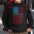 U-2 Dragon Lady Usa American Flag Military Sweatshirt Gifts for Old Men