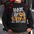 Uaw Strike Red United Auto Worker Picket Sign Uaw Worker Sweatshirt Gifts for Old Men