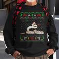 Ugly Christmas Pajama Sweater Snake Animals Lover Sweatshirt Gifts for Old Men