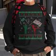Ugly Christmas Sweater Color Guard Winter Guard Sweatshirt Gifts for Old Men