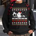 Ugly Christmas Sweater Pomeranian Dog Sweatshirt Gifts for Old Men