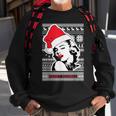 Ugly Christmas Sweater Style Merry Kissmas Sweatshirt Gifts for Old Men