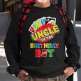 Uncle Of The Birthday Boy Uno Dad Papa Father 1St Bday Sweatshirt Gifts for Old Men