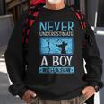 Never Underestimate A Boy With A Bow Arrow Archery Archer Sweatshirt Gifts for Old Men
