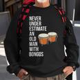 Never Underestimate An Old Man With A Bongos For Men Sweatshirt Gifts for Old Men