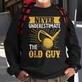 Never Underestimate An Old Man Playing Golf Sweatshirt Gifts for Old Men