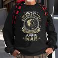Never Underestimate The Power Of A Greek Man Sweatshirt Gifts for Old Men