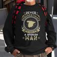 Never Underestimate The Power Of A Spanish Man Sweatshirt Gifts for Old Men