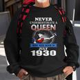 Never Underestimate A Queen Born In July 1930 Sweatshirt Gifts for Old Men