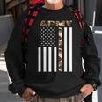 Us Army Flag Infantry Ranger Camouflage Brown Sweatshirt Gifts for Old Men