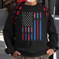 Usa Flag Fireworks Patriotic 4Th Of July America For Mens Patriotic Funny Gifts Sweatshirt Gifts for Old Men
