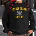 Uss New Orleans Lpd18 Sweatshirt Gifts for Old Men