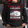 Veteran Vets Soldier Honor Duty America Grandpa Veterans Sweatshirt Gifts for Old Men