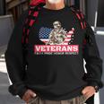 Veterans Faith Pride Honor Respect Patriotic Veteran Sweatshirt Gifts for Old Men