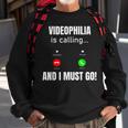 Videophilia Is Calling And I Must Go Sweatshirt Gifts for Old Men