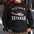 Vietnam Veteran Veterans Military Helicopter Pilot Sweatshirt Gifts for Old Men