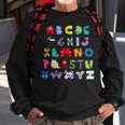 Villain Letter Abc Learning Boys Matching Evil Alphabet Lore Sweatshirt Gifts for Old Men