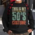 Vintage 50S Costume 50S Outfit 1950S Fashion 50 Theme Party Sweatshirt Gifts for Old Men