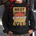 Vintage Best Biophysicist Ever Biophysics Sweatshirt Gifts for Old Men