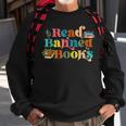 Vintage Censorship Book Reading Nerd I Read Banned Books Reading Funny Designs Funny Gifts Sweatshirt Gifts for Old Men