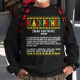 Vintage Fathers Day Black Father Definition African American Sweatshirt Gifts for Old Men