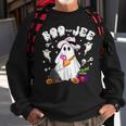 Vintage Ghost Boujee Boo Jee Spooky Season Halloween Sweatshirt Gifts for Old Men