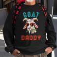 Vintage Goat Funny Daddy Cute Goat Sunglasses Farmer Family Sweatshirt Gifts for Old Men