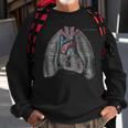 Vintage Medical Anatomy Human Lungs HeartMedical Sweatshirt Gifts for Old Men