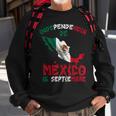 Vintage Mexico Flag 16Th September Mexican Independence Day Sweatshirt Gifts for Old Men