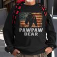 Vintage Pawpaw Bear Pawpaw Wildling Fathers Day Dad Gift Gift For Mens Sweatshirt Gifts for Old Men