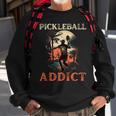 Vintage Pickleball Addict Player For Paddleball Lover Sweatshirt Gifts for Old Men