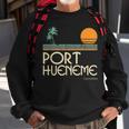 Vintage Port Hueneme California Sweatshirt Gifts for Old Men